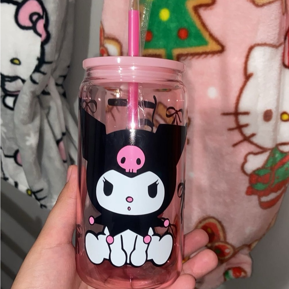 Custom Kuromi with Bows Cup